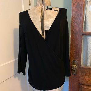 Lightweight crisscross sweater